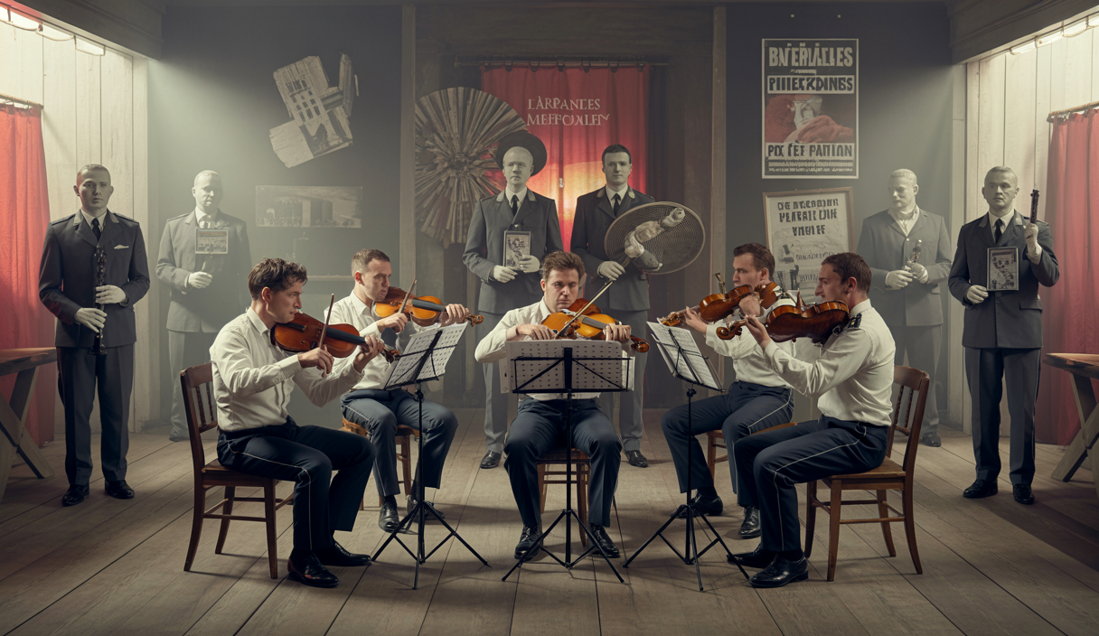 Représentation de la musique comme outil de propagande à Theresienstadt