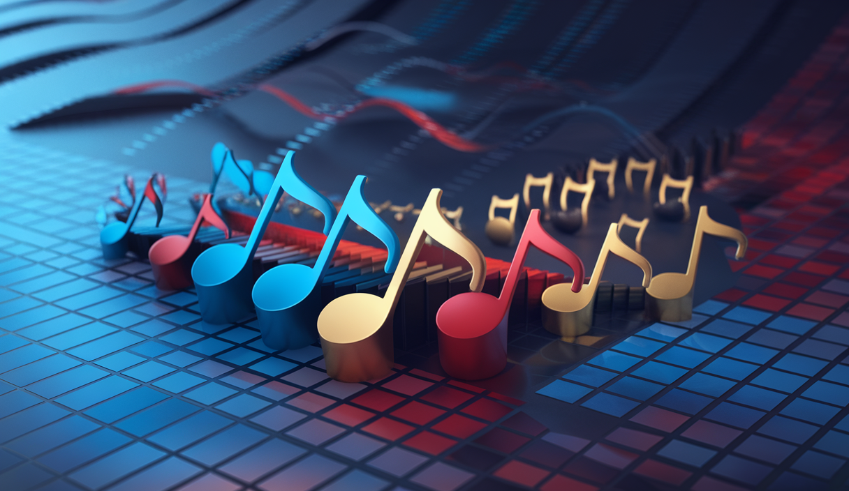 Visualisation de la performance des singles sur les charts musicaux