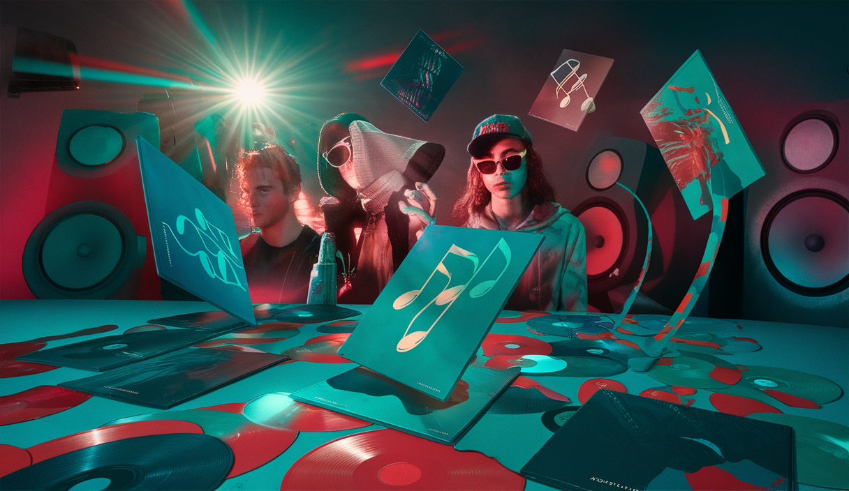 Célébration musicale animée pour les nouveaux albums de mai 2025