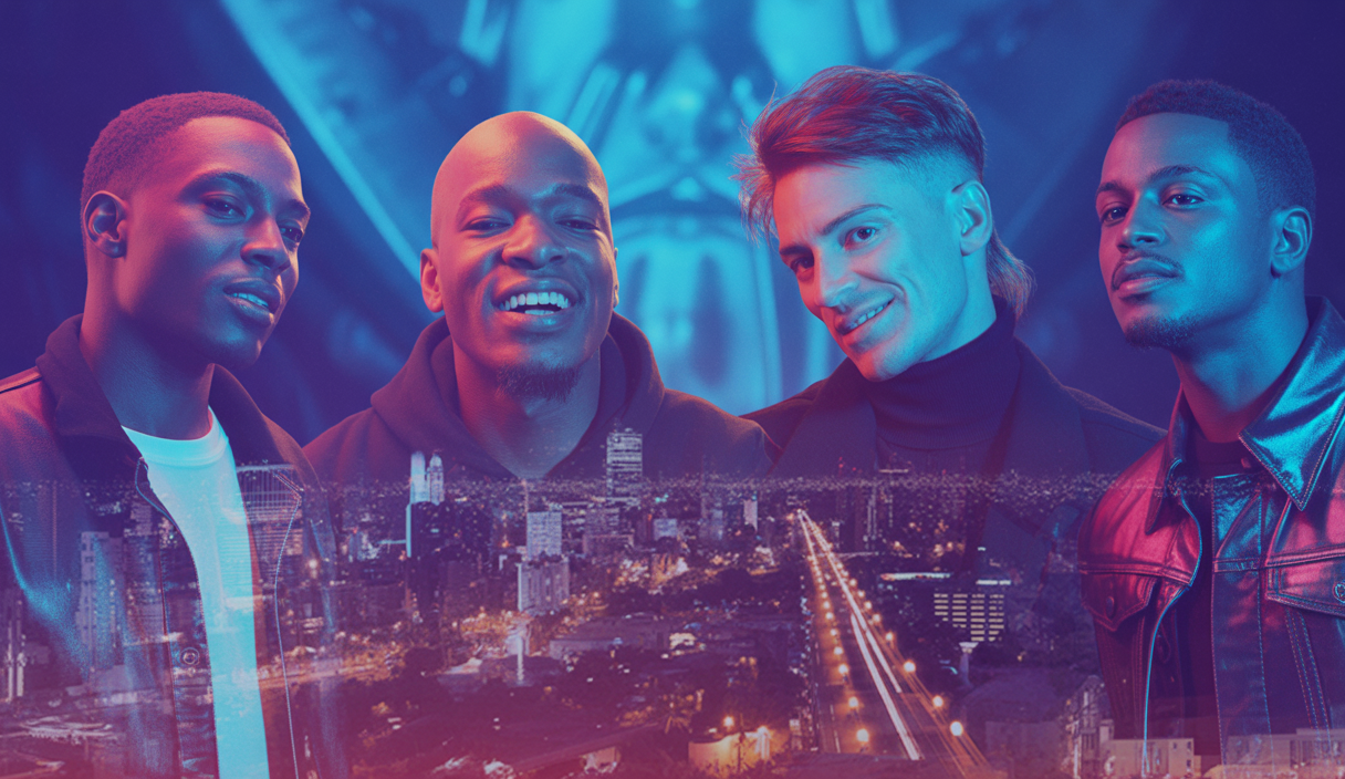 Une représentation dynamique des collaborations rap françaises en 2025