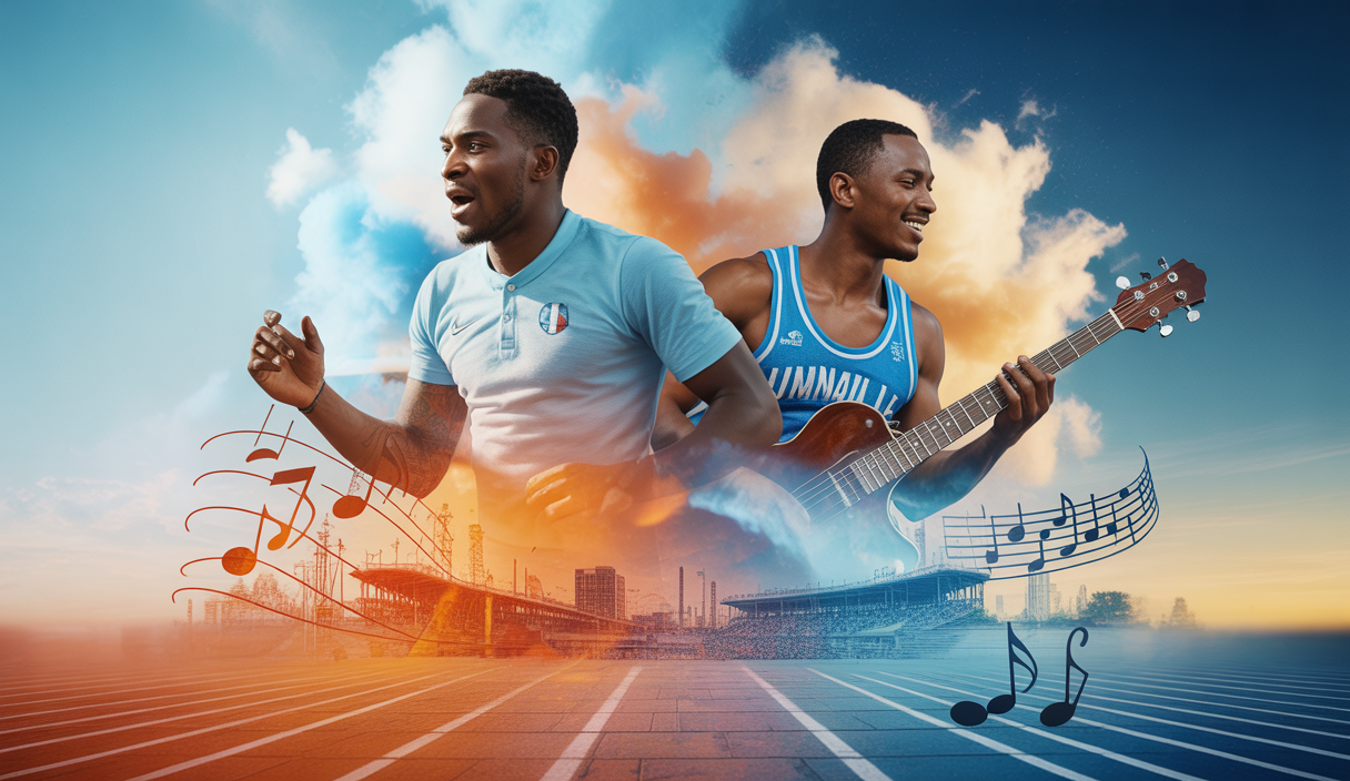 Une rencontre culturelle entre le sport et la musique incarnée par Ousmane Dembélé et Tiakola.