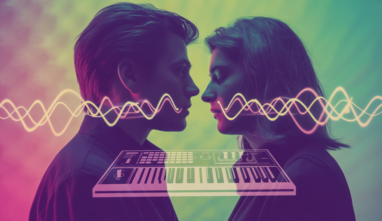 Visuel inspiré du dernier album de Sparks