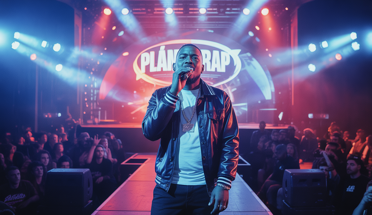 Zamdane performe en live sur Planète Rap avec une énergie captivante