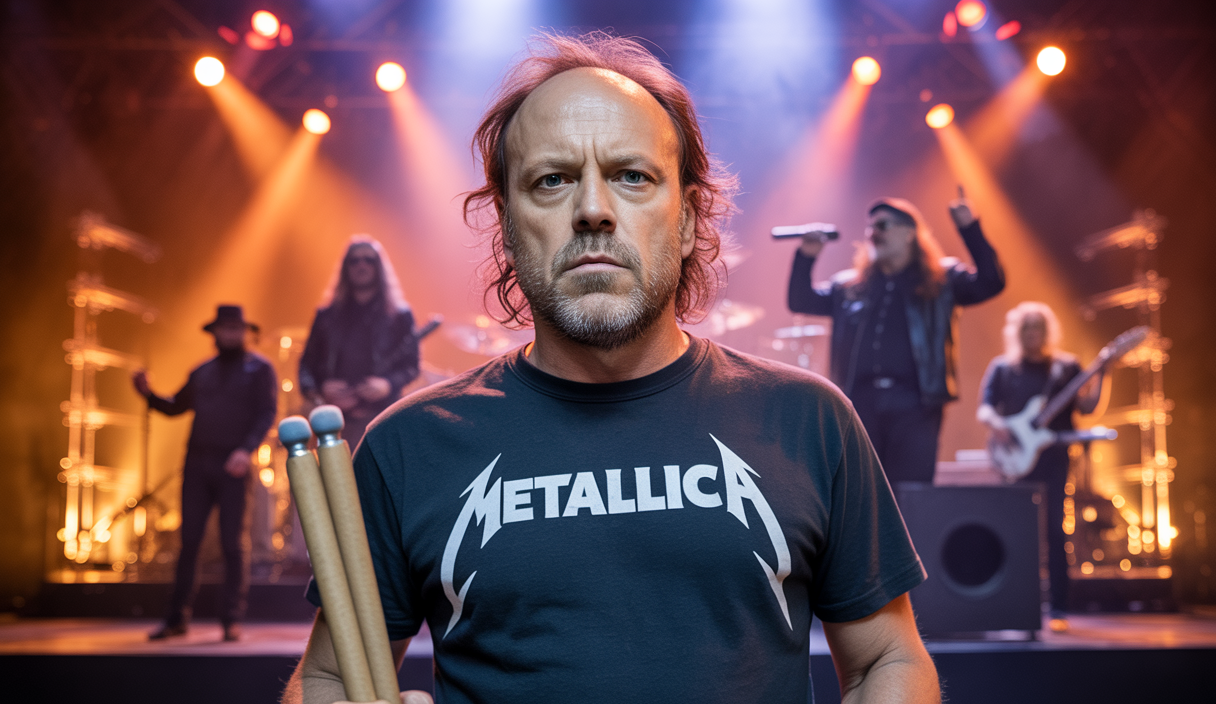 Lars Ulrich, batteur de Metallica, rend un hommage émotionnel à Black Sabbath lors de leur concert d'adieu historique.